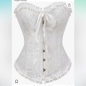 White corset size small never worn